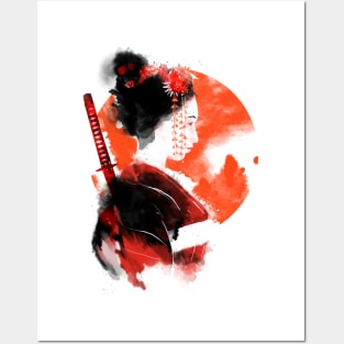 Onna - bugeisha Posters and Art